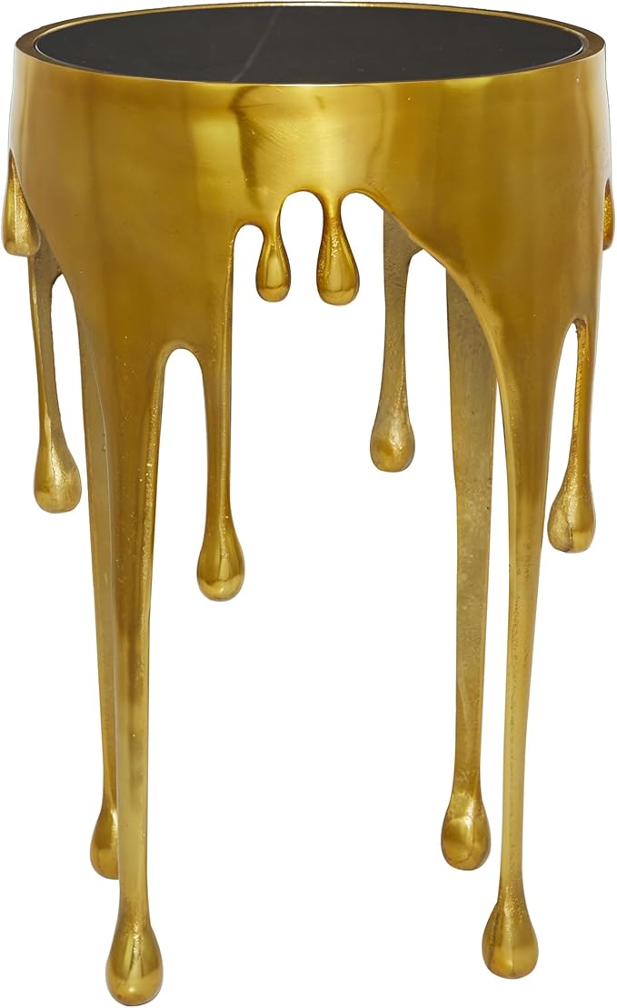 Aluminum Metal Abstract Melting Drip